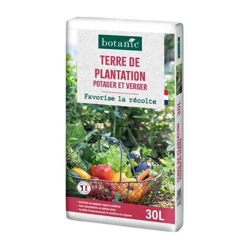 Visuel 1 du produit Terre de plantation potager et verger botanic® - 30 L