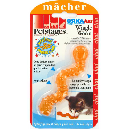 Visuel 1 du produit Jouet pour chat Orka Kat Wiggle Worm 10x2 cm
