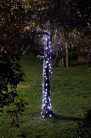 Visuel 1 du produit Guirlande Luciole 100 LED coloris transparent effet blanc chaud froid en plastique Smartgarden