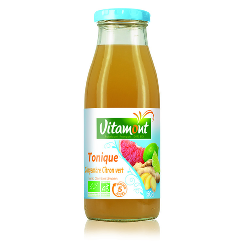 Visuel 1 du produit Tonique gingembre citron vert bio - 50 cl