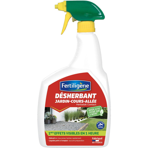 Visuel 1 du produit Désherbant pour cours et allées Fertiligène - 900 ml