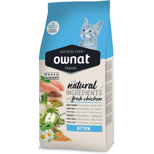 Visuel 1 du produit Croquette pour chaton Classic Ownat - 1,5 kg