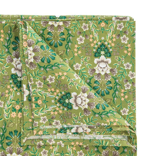 Visuel 2 du produit Nappe décorative florale coloris multicolore en coton - 150 x 250 cm