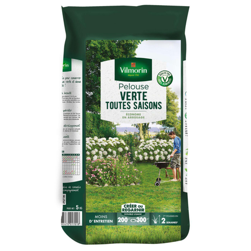 Visuel 1 du produit Kit pour pelouse verte toute l'année 200 à 300 m2 - 5 kg