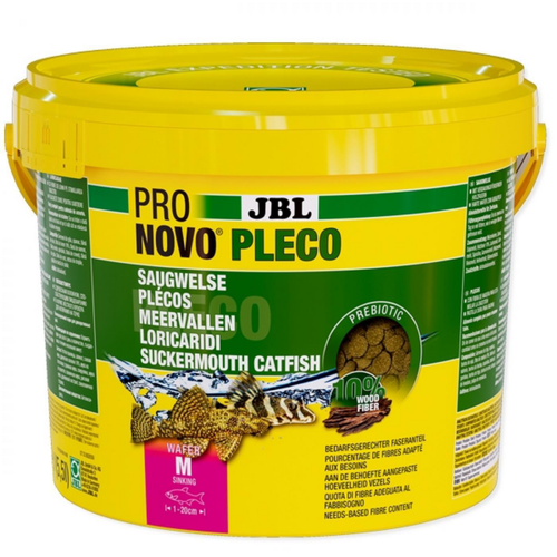 Visuel 1 du produit Nourriture pour poissons, galettes ProNovo pleco medium, JBL - 2,9 kg, 5,5 litres