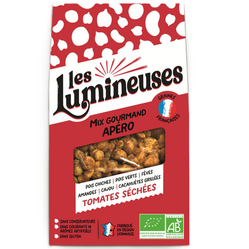 Visuel 1 du produit Mélange gourmand tomates séchées bio Les Lumineuses - 90 g