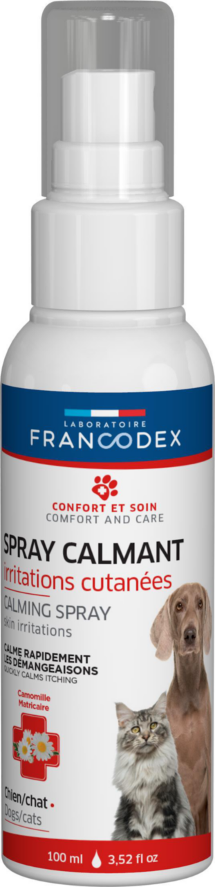 Visuel 1 du produit Spray calmant pour chien et chat Francodex – 100 ml