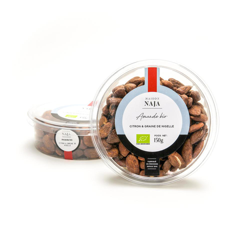 Visuel 1 du produit Amandes citron nigelle bio Maison Naja - 150 g