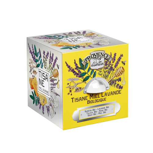Visuel 1 du produit Tisane au miel et à la lavande bio 36 g