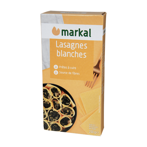 Visuel 1 du produit Lasagnes blanches bio Markal - 250 g