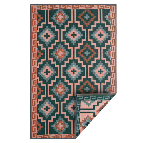 Visuel 1 du produit Tapis coloris multicolore en polypropylène recyclé - 240 x 300 cm