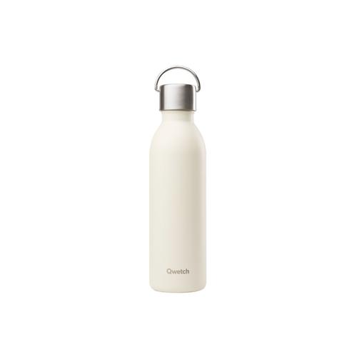Visuel 1 du produit Bouteille isotherme en inox recyclé Qwetch Active Matt sable - 600 ml