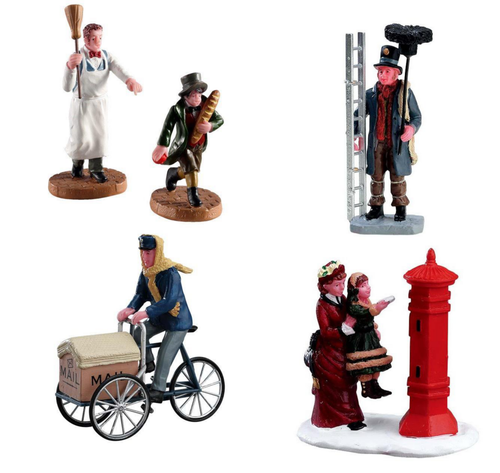 Visuel 1 du produit Figurine pour village de Noël Lemax Caddington Résident