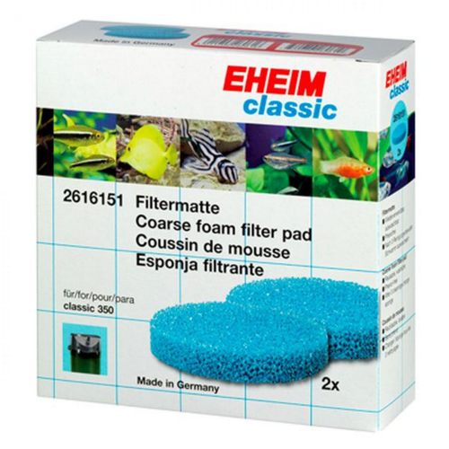 Visuel 1 du produit Coussins de mousse pour filtre classique, lot de 2, EHEIM - modèle Classic 350