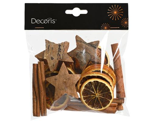 Visuel 1 du produit Mélange décoratif orange et cannelle séchées en sachet - 10 x 15 cm