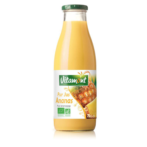 Visuel 1 du produit Jus d’ananas bio 75 cl