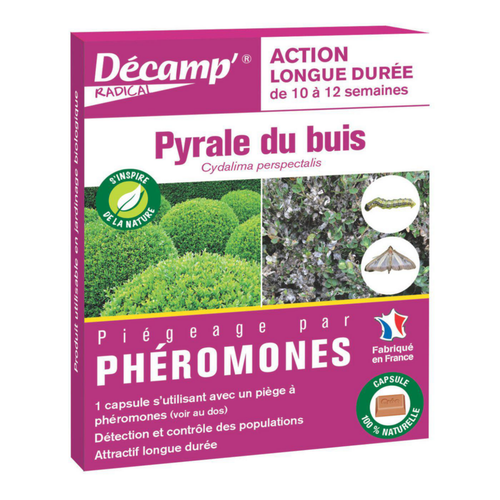 Visuel 1 du produit Phéromone pyrale du buis 3 mois - 1 capsule