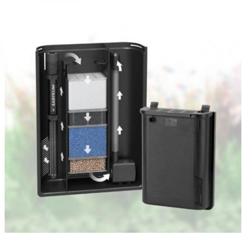 Visuel 4 du produit Aquarium équipé gris béton AQUATLANTIS AQUARIUM Splendid 150 - 362L