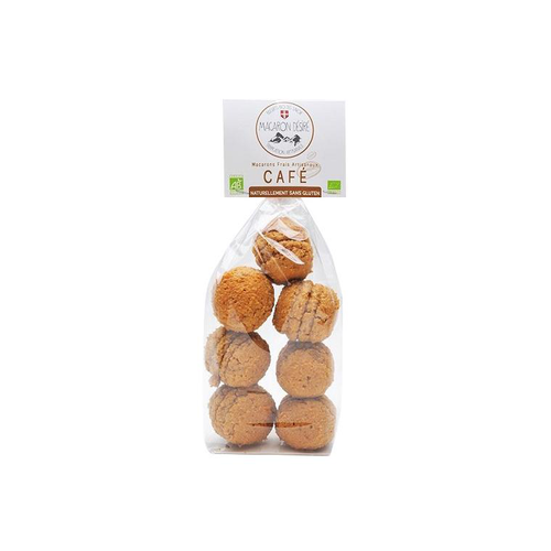 Visuel 1 du produit Macarons bio au café Biscuit bio des Savoie - 150 g