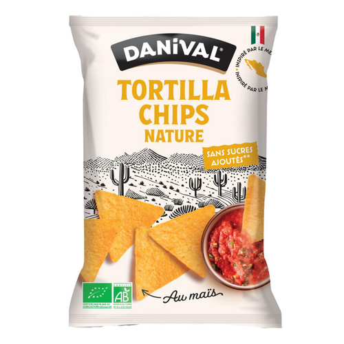 Visuel 1 du produit Tortilla chips bio Danival - 125 g