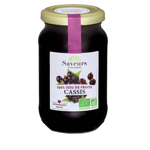 Visuel 1 du produit Préparation 100 % fruits Cassis bio - 310 g