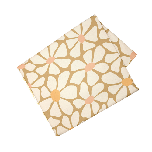 Visuel 1 du produit Nappe décorative coloris multicolore en coton April - 150 x 250 cm