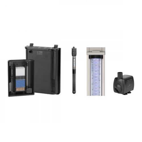 Visuel 4 du produit Aquarium tout équipé, noir, AQUATLANTIS AQUARIUM Splendid 120 - 293L