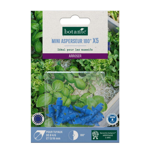 Visuel 1 du produit 5 mini asperseurs 180 ° botanic® - Arrosage goutte à goutte