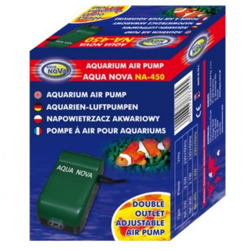 Visuel 2 du produit Pompe à air débit 400 L/H, AQUA NOVA NA-450
