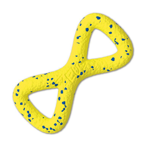 Visuel 1 du produit Jouet pour chien en caoutchouc naturel coloris jaune traction Zeus Nitro Tugger