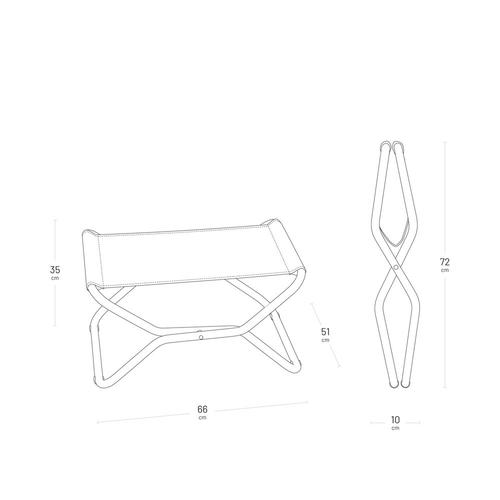 Visuel 5 du produit Next colorblock seigle Lafuma Batyline® coloris beige en polyester - 66,5 x 51 x 35 cm