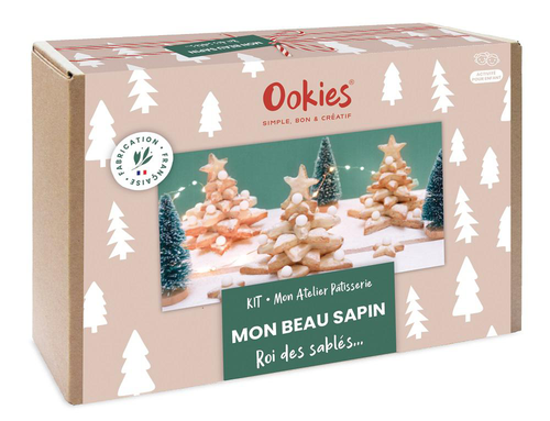 Visuel 1 du produit Coffret atelier pâtisserie Ookies Mon beau sapin roi des sablés