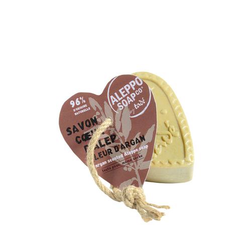 Visuel 1 du produit Savon cœur parfum fleur d’argan Tadé Méditerranée - 150 g