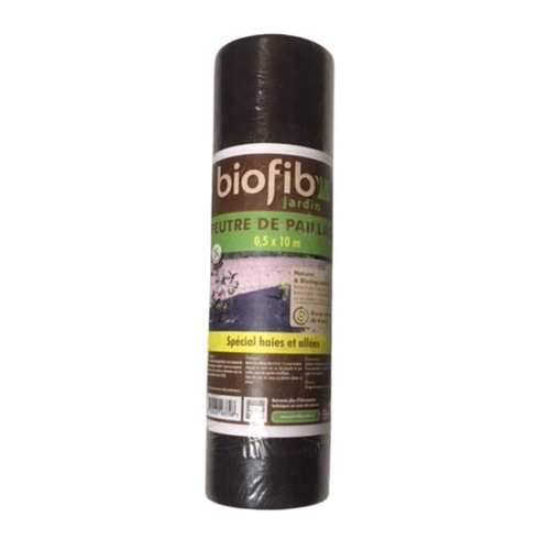 Visuel 1 du produit Paillage Biofib'jardin noir 0,5 x 10 m