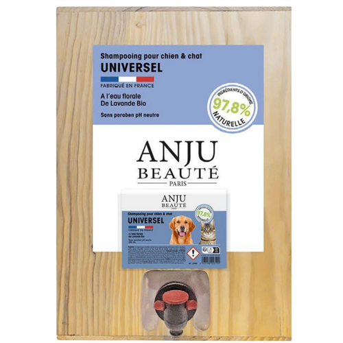 Visuel 2 du produit Shampooing pour chien universel eau florale lavande bio Anju beauté - 250 ml