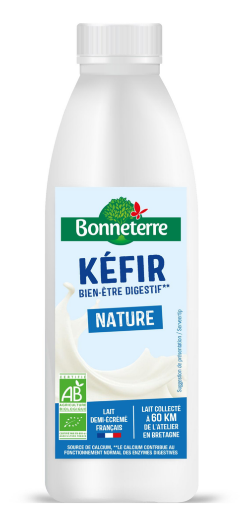 Visuel 1 du produit Kéfir nature bio Bonneterre - 500 ml