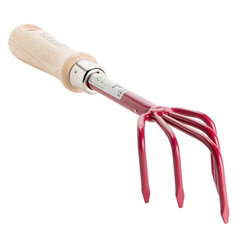Visuel 3 du produit Lot d'outils à main pour le jardin coloris clafoutis (transplantoir, serfouette, griffe) botanic® - 3 outils