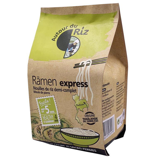 Visuel 1 du produit Ramen Express Nouilles de riz 1/2 complet sachet papier 4x70g