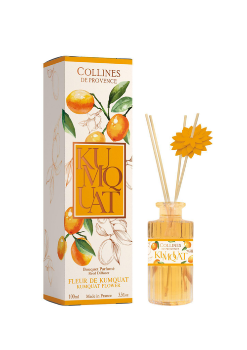 Visuel 1 du produit Bouquet parfumé senteur fleur de kumquat Collines de Provence - 100 ml