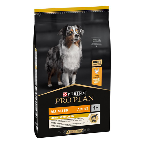 Visuel 1 du produit Croquette pour chien adulte stérilisé light au poulet Pro Plan - 7 kg