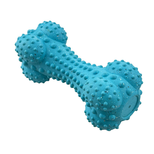Visuel 3 du produit Jouet pour chien en caoutchouc naturel et Nike Grind coloris bleu os Max Fusion - Taille L