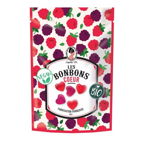 Visuel 1 du produit Bonbons cœur bio Sophie M - 80 g