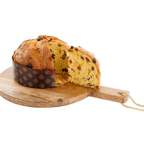 Visuel 3 du produit Panettone traditionnel bio Artigiani d'Italia - 500 g dans une boîte en carton