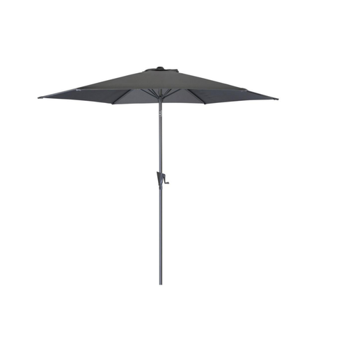Visuel 1 du produit Parasol droit rond grsi en aluminium Proloisirs Tilt - Ø 3 m