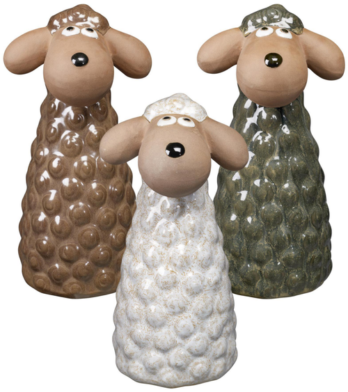 Visuel 1 du produit Mouton en terre cuite émaillée Deroma Pecora - 30 cm