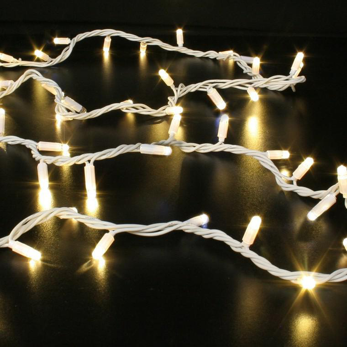 Guirlande Lumineuse LED Festilight Bleue à Lumière Fixe - Pour Intérieur Et Extérieur - Occasion En Bon état